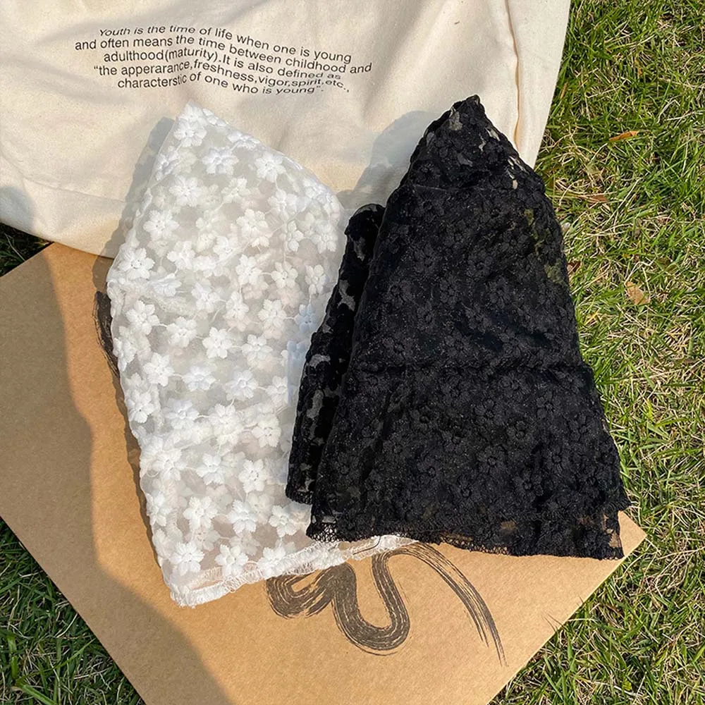 

Hat Female Summer Thin Lace Fisherman Hat Korean Tide Wild Japanese Breathable Shade Sunscreen Hat