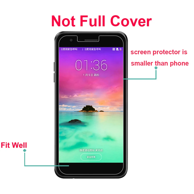 Закаленное стекло для UMIDIGI A7 A7s A9 S5 Pro Bison Glass Защитная пленка экрана