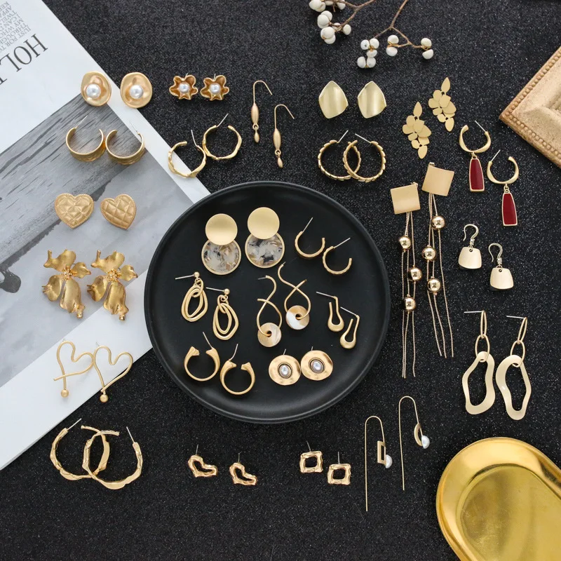 Женские винтажные серьги-подвески большие висячие серьги в богемном стиле с