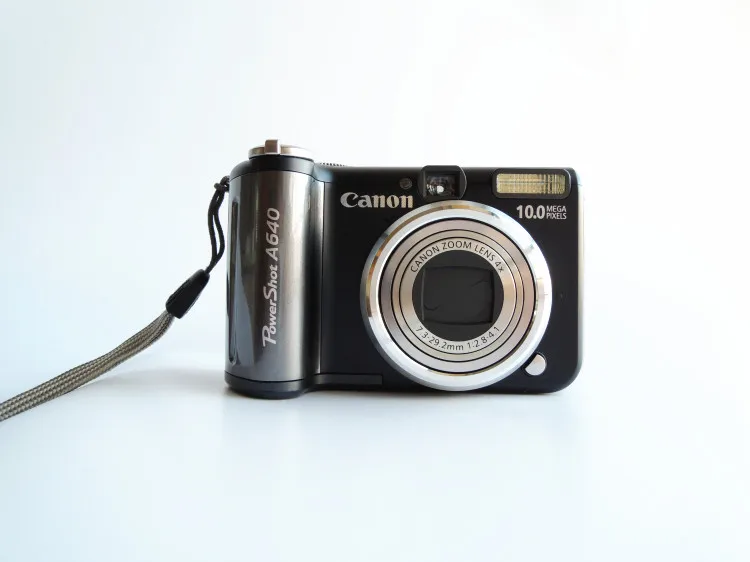 Б/у оптический видоискатель Canon PowerShot A640 CCD 35-140 мм зум-объектив 2 5 дюйма с