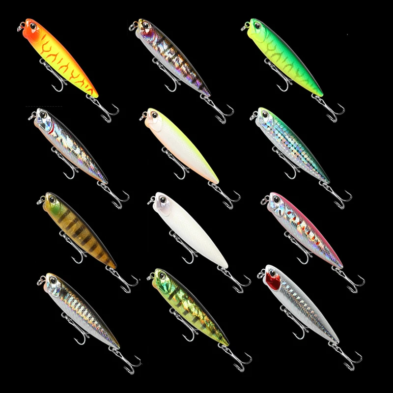 

65 мм приманка для рыбалки карандаш Topwater Stickbait плавающая 2.56in/3.93in 0,19 oz/0,5 oz искусственные жесткие приманки для щуки окуня