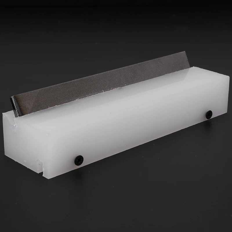 

1 Pcs Guitar Fret Beveling File,36 Degrees End Bevel-Flush Dual Cutting Edge Files for Luthier Tool ,Long