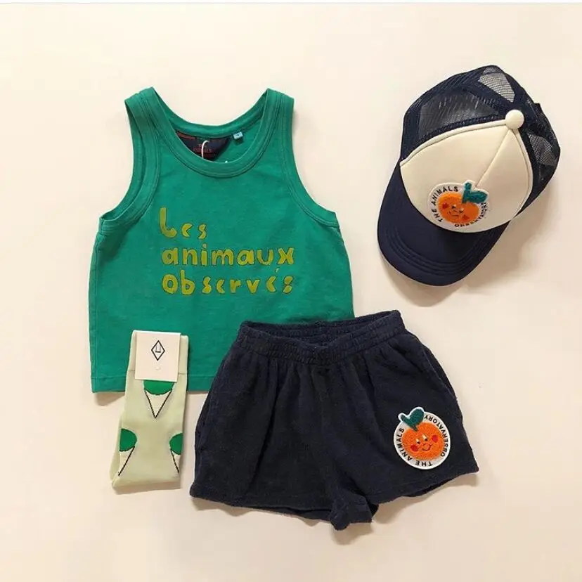 Baby Girl Boy t shirt Casual Sleeveless Summer Tops Cotton Tees 0-2Y | Детская одежда и обувь