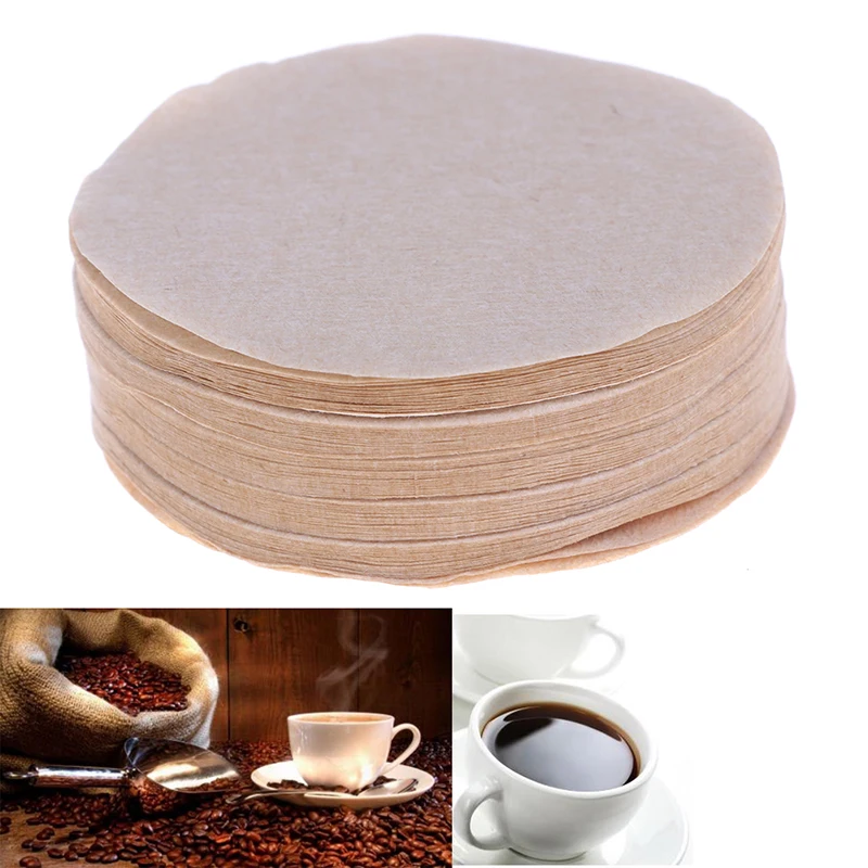 100Pcs Coffee Maker Replacement Filters Paper For Aeropress |