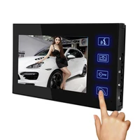 Yobang Security RFID Unlock Door Access Kits 7 TFT Touch Monitor Visual Doorbell Video Audio Intercom Video Door Camera