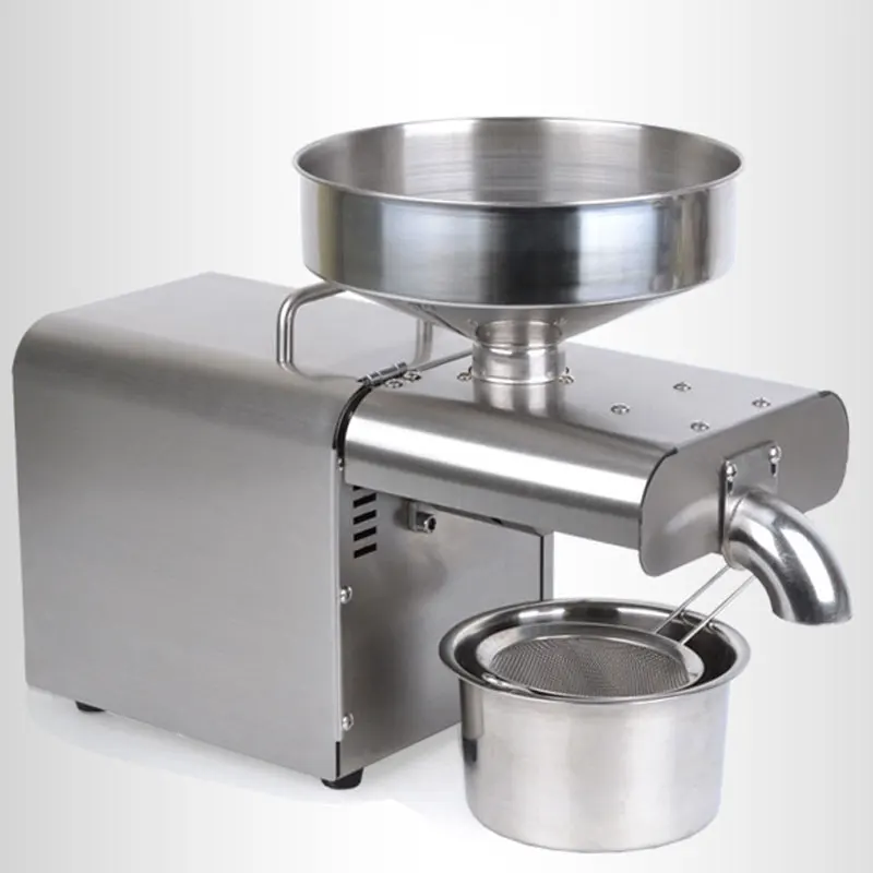 Multifunctional oil pressing machine for factory price extractor tool blackseed sunflower press cold sale | Бытовая техника