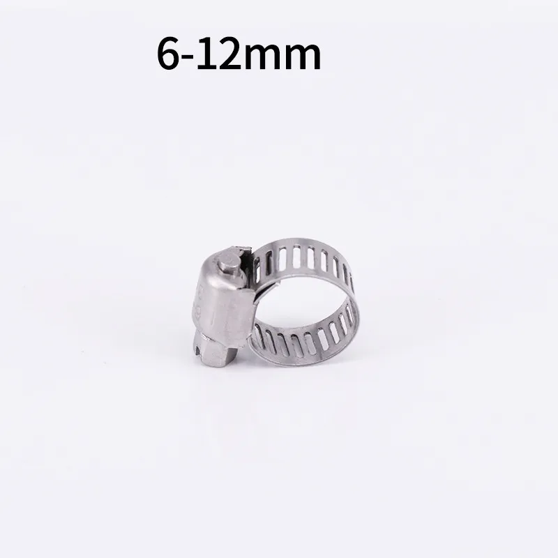 10 шт./лот высокое качество винтовой червячный приводной хомут 304 для шланга из