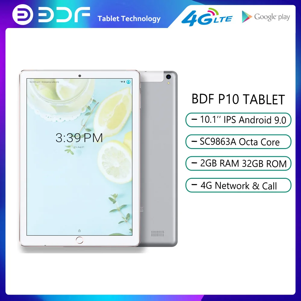 

2021 New Arrival Octa Core 4G LTE Tablets 10 Inch Android 9.0 Tablet Pc Dual 4G SIM Card GPS WiFi Google Play Bluetooth 10.1