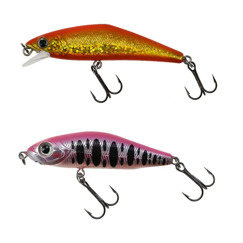 

1pc 55mm/6g Minnow Wobblers Hard Fishing Bait Minnow Lure Artificial Sinking Fish Lures Sea Fishing Wobblers