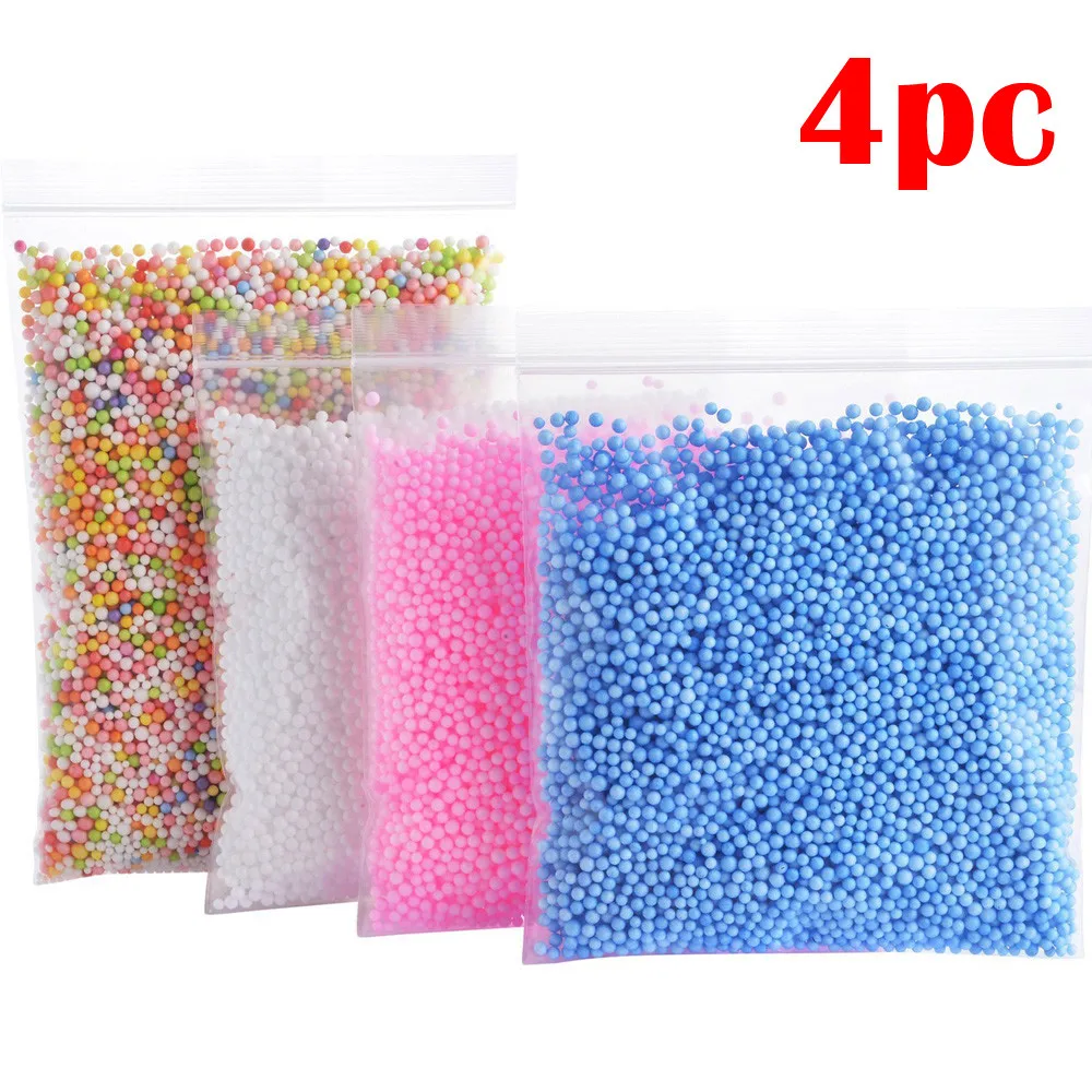 Шарики из пенопласта (30000 шт.) для самостоятельного изготовления слаймов