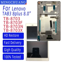 original lcd 8%e2%80%b3 for lenovo tab 3 8 plus tb 8703f tb 8703n tb 8703x lcd display and touch screen digitizer assembly