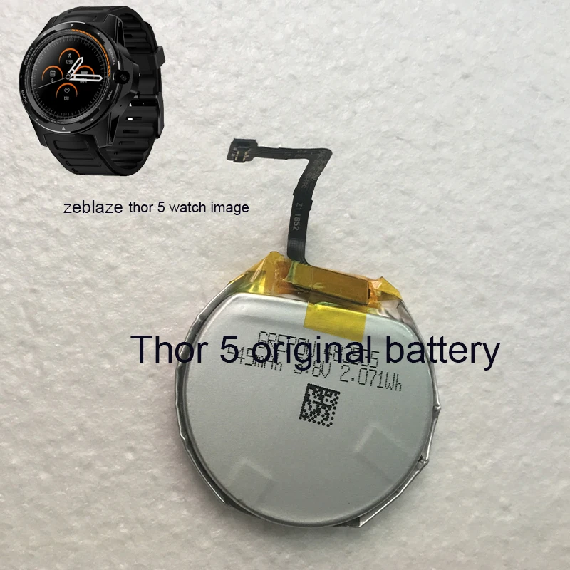 Перезаряжаемый полимерный аккумулятор для zeblaze thor 4 dual thor 4 plus pro 4 dual thor 5 thor pro Smart Watch clock battery
