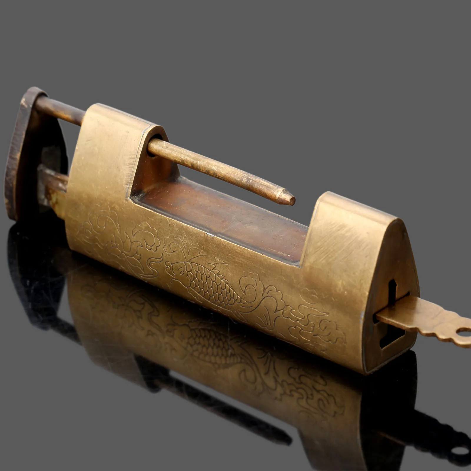 Китайский латунный мебельная фурнитура грудь петли багажного отделения защелка