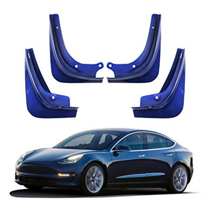 1 компл. Автомобильные Брызговики брызговики крылья для Tesla модель 3 с крепежными винтами OE88