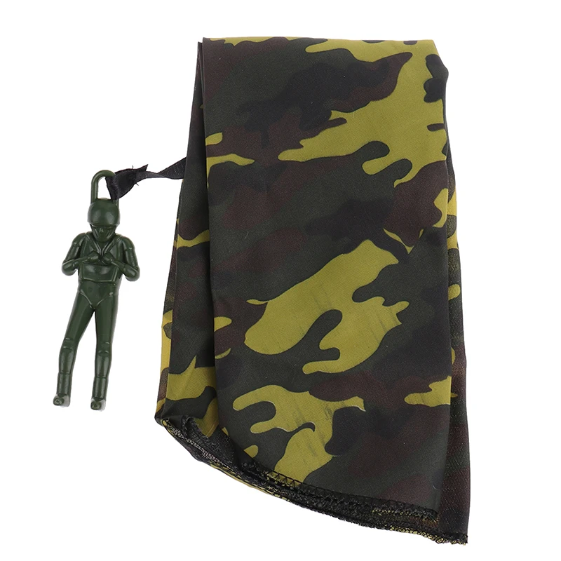 

1pc Mini Soldaat Parachute Speelgoed Voor Kids Outdoor Hand Gooien Parachute