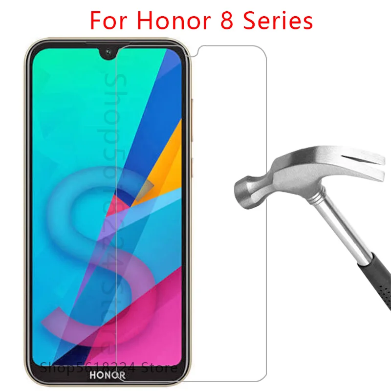 

case on honor 8a 8x 8c 8s 8 lite cover tempered glass for huawei honor8a honor8x honor8c honor8s honor8 light a x c s a8 x8 s8
