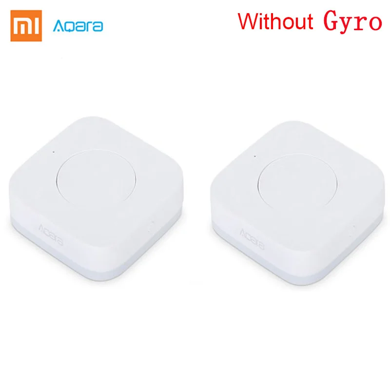 2pcs wireless switch Xiao mi Aqara умный беспроводной переключатель ключ интеллектуальное приложение дистанционное управление ZigBee беспроводной переключатель для mi Home App - Цвет: 2pcs wireless switch