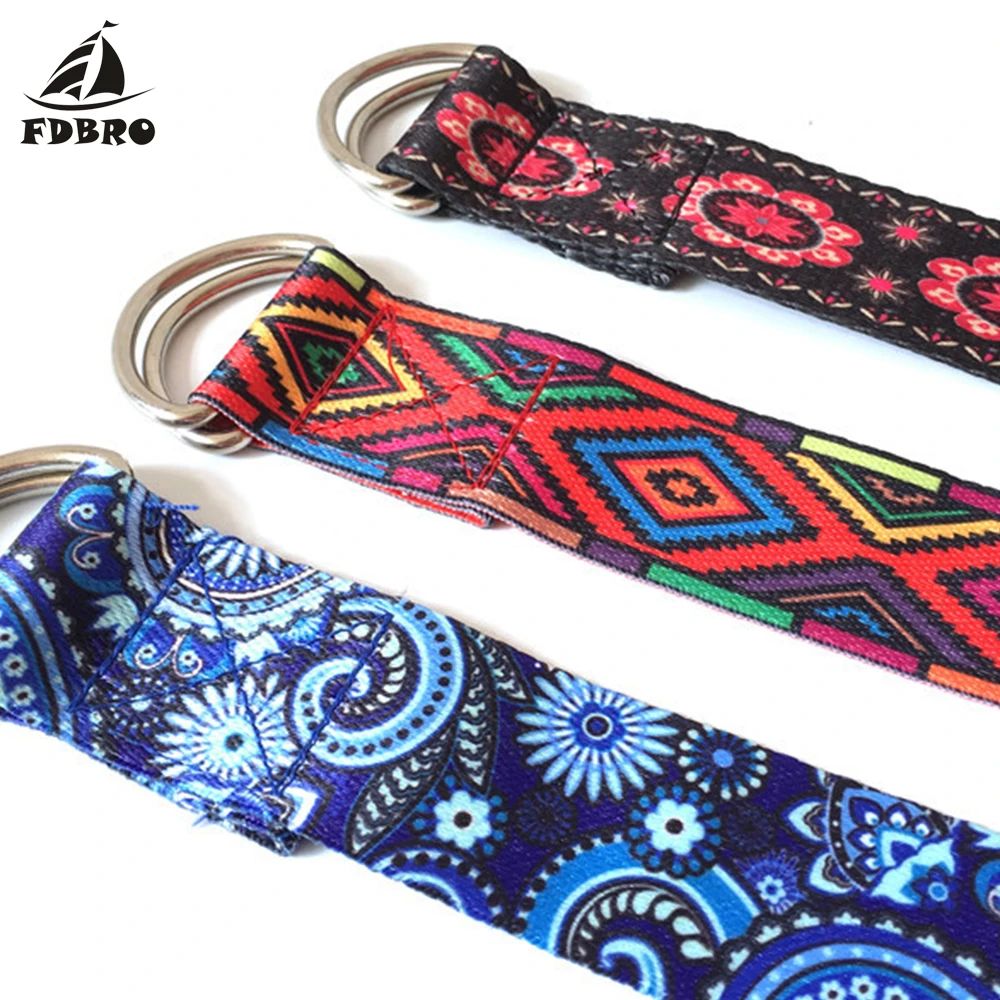 Регулируемый эластичный ремень FDBRO моющийся спортивный реквизит эспандер для