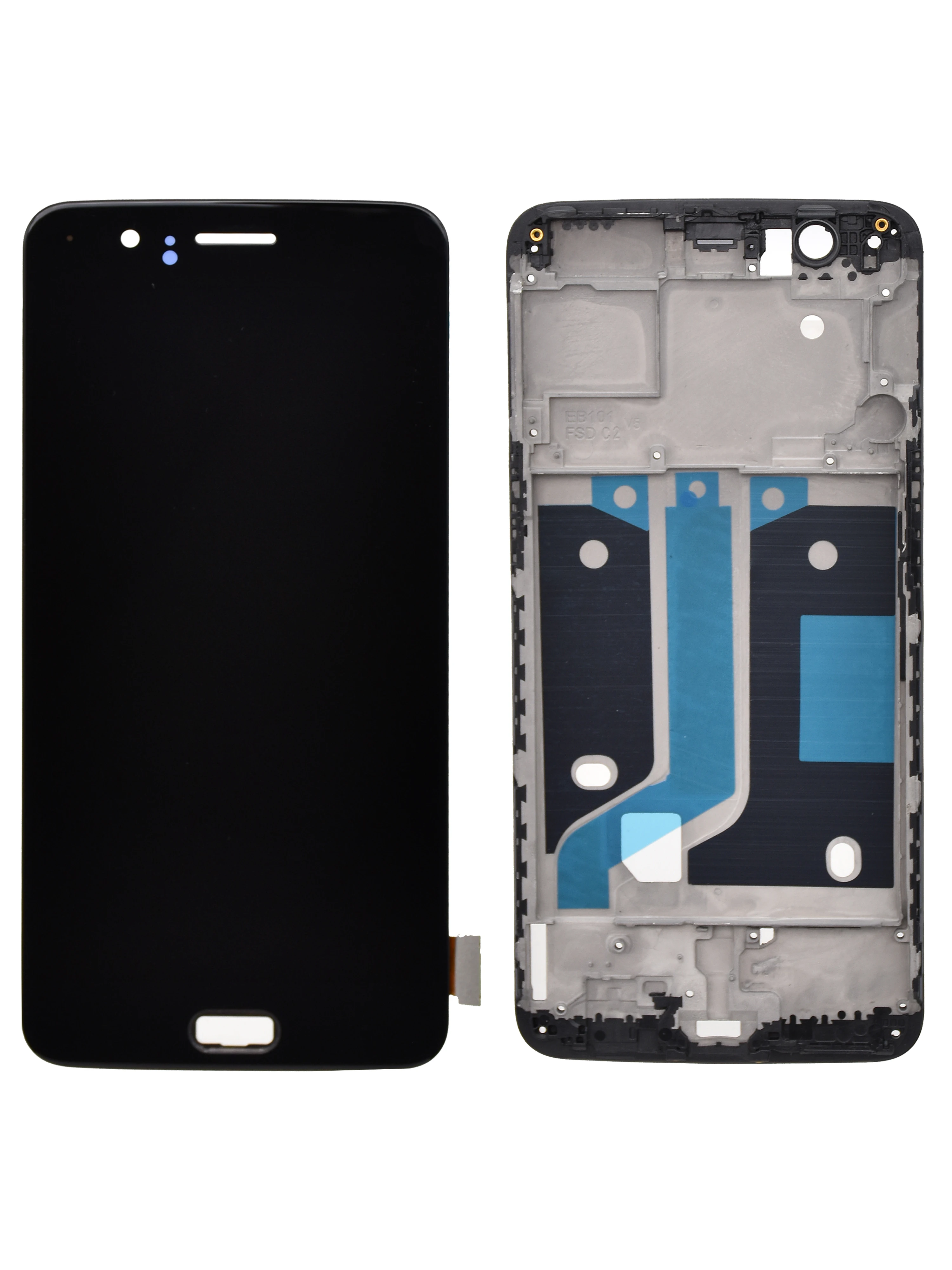 ЖК-дисплей 5 дюйма Super AMOLED с дигитайзером сенсорного экрана и рамкой для Oneplus A5000 |