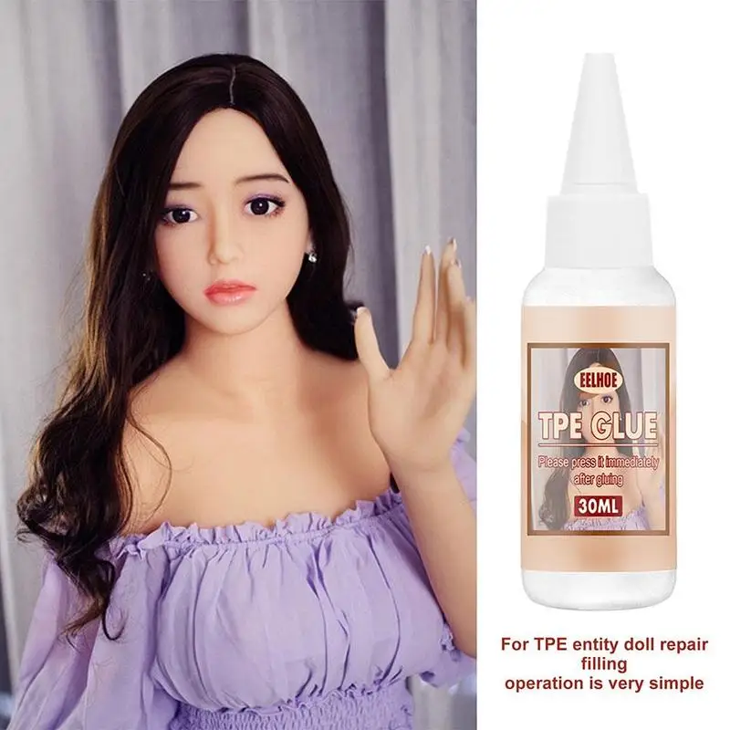 

1 Bottle TPE Glue 35ml Fast Repair Doll Glue Liquid Fixing Accessory For Toy Patching Up B9J0