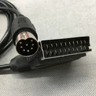 Запасной кабель Scart 1,8 м EU V-pin для Sega Megadrive 1 Genesis 1 Master System 1 RGB AV Scart cable, версия PAL