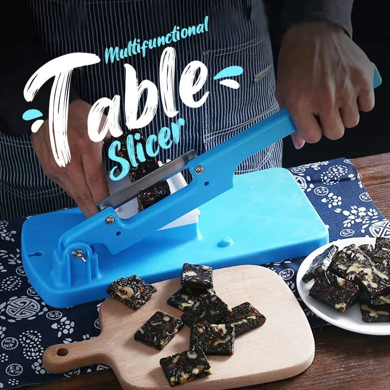 Multifunctional Table Slicer Household Manual Meat Slicer Frozen Lamp Cutting Machine Beef Herb Mutton Rolls Cutter Meat Slicer