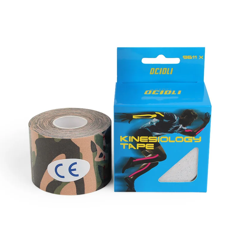 12 рулонов эластичная лента 5 см * спортивная поддержка травмирующая чаша уход