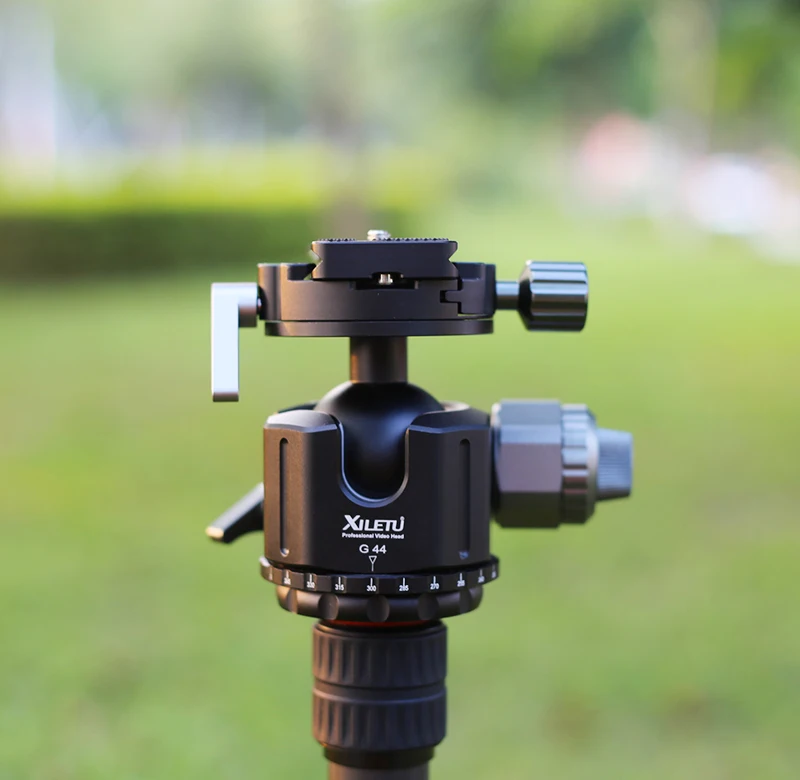 XILETU XLS-284C+ G44 Профессиональная фотография Штатив из углеродного волокна 360 градусов панорамная шаровая Головка Для Dslrs камер