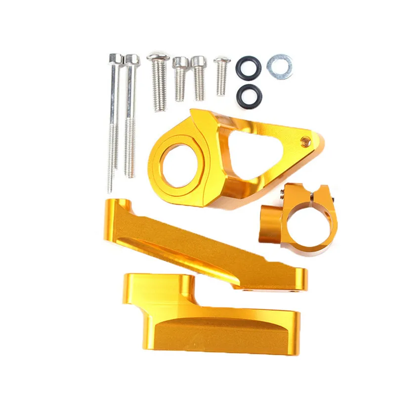 

For Suzuki Hayabusa GSX1300R 1998-2016 1999 2000 CNC Steering Damper Stabilizer Bracket Mount Kit