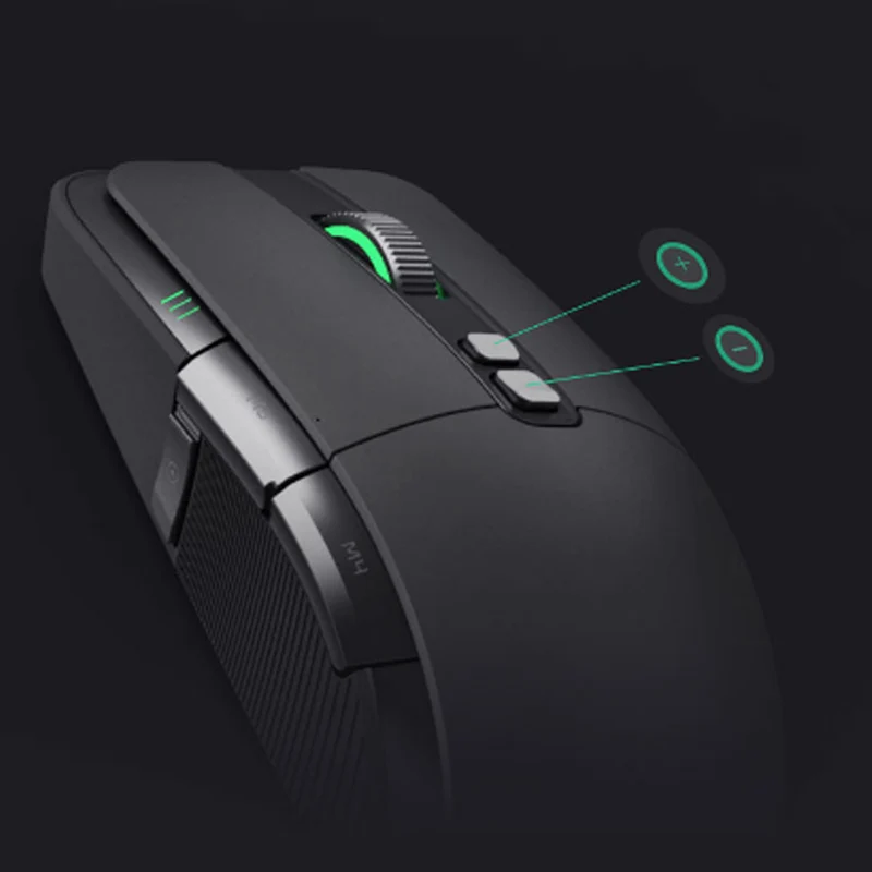 Xiao mi игровая мышь Портативный Usb/беспроводной 2,4 ГГц двойной режим 7200 точек/дюйм 6 кнопок RGB игровая мышка со светодиодной подсветкой MacOS компьютерный геймер mi ce mi Home