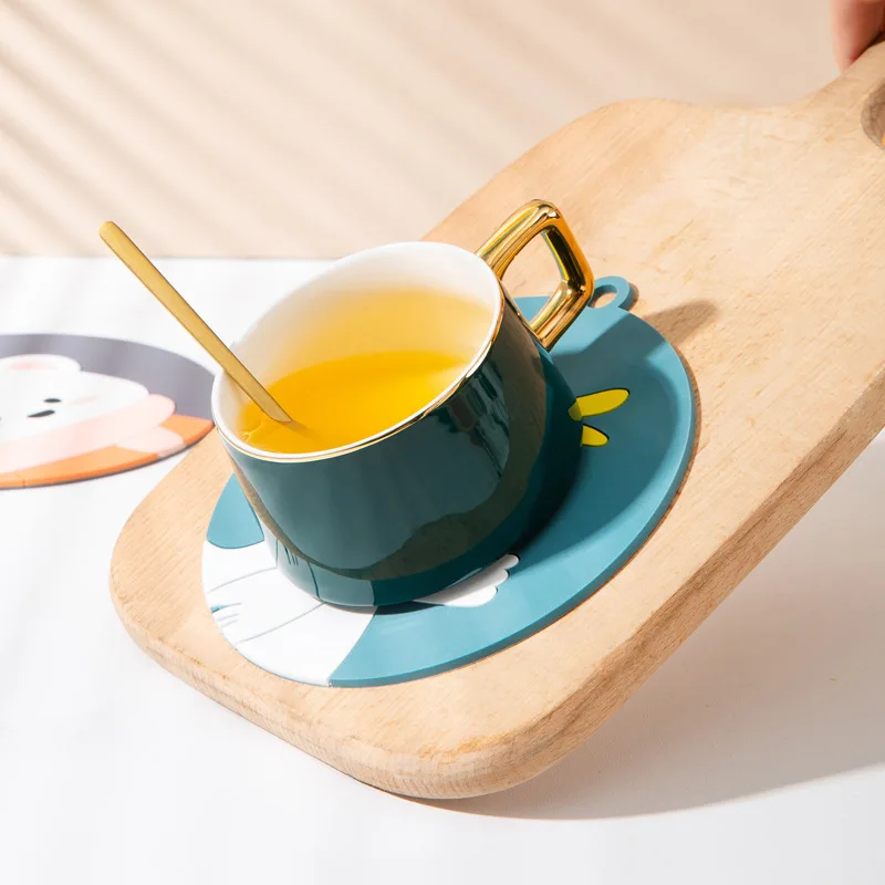 

Cartoon High Quality Anti-scalding Heat Insulation Pad Household High Temperature Table Mat Coaster Placemats
