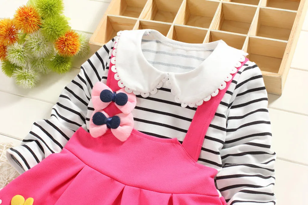 Коллекция 2019 года новое Брендовое платье в полоску с бантом и цветами для