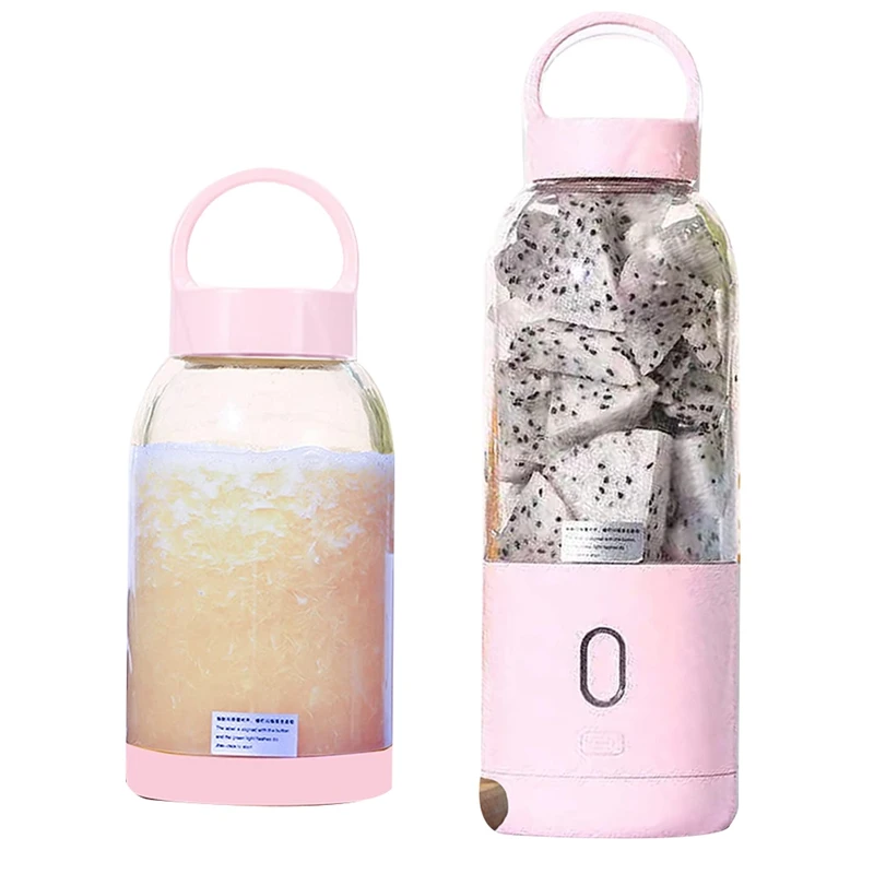 

Портативный блендер, персональные блендеры, мини-блендер для смузи и шейкеров, соковыжималка, чашка, USB Перезаряжаемый блендер для льда, Мик...