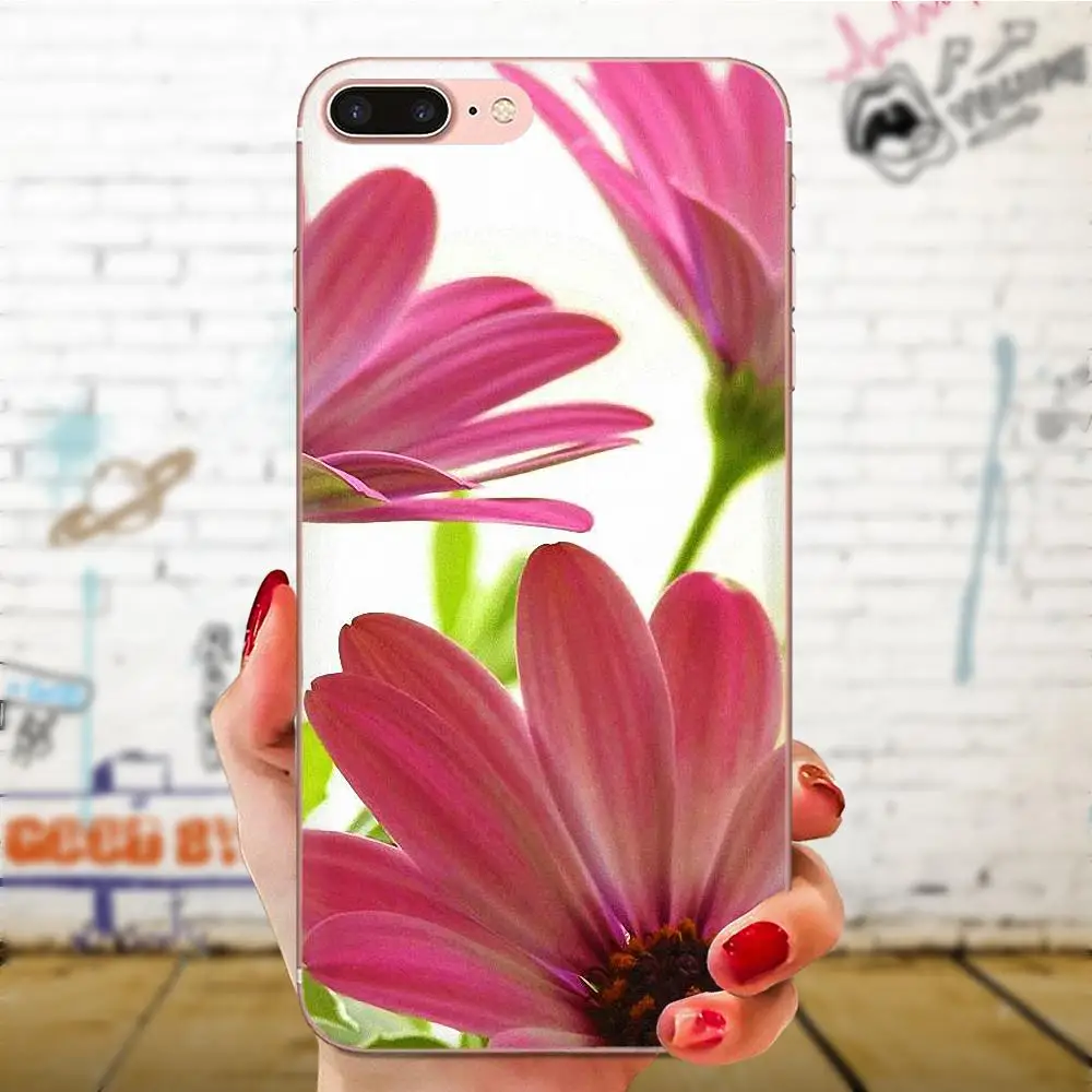 Для huawei Honor 4C 5A 5C 5X6 6A 6X7 7A 7C 7X8 8C 8S 9 10 10i 20 20i Lite Pro защитный чехол на заднюю панель из полиуретана Daisies фон - Цвет: as picture