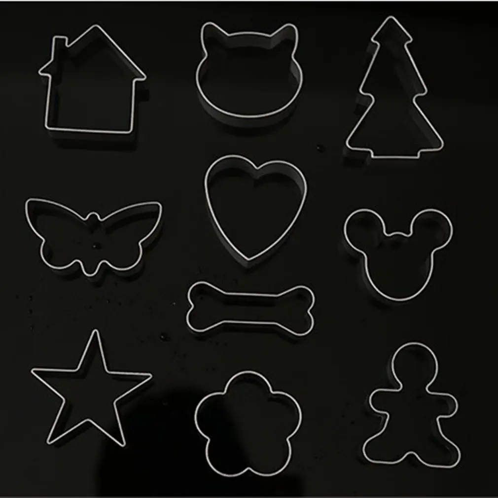 16 милых металлических формочек для печенья в форме Микки Мауса инструменты
