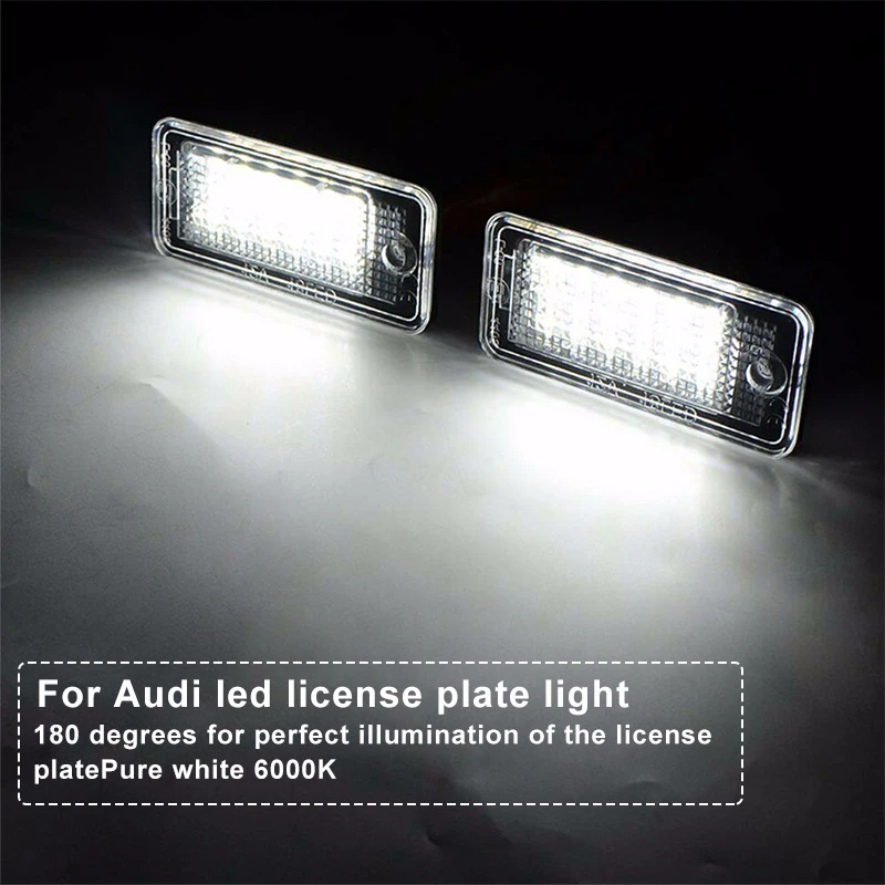 1 шт. Автомобильные светодиодные лампы для номерного знака задние фары 03 18 Ford Focus C