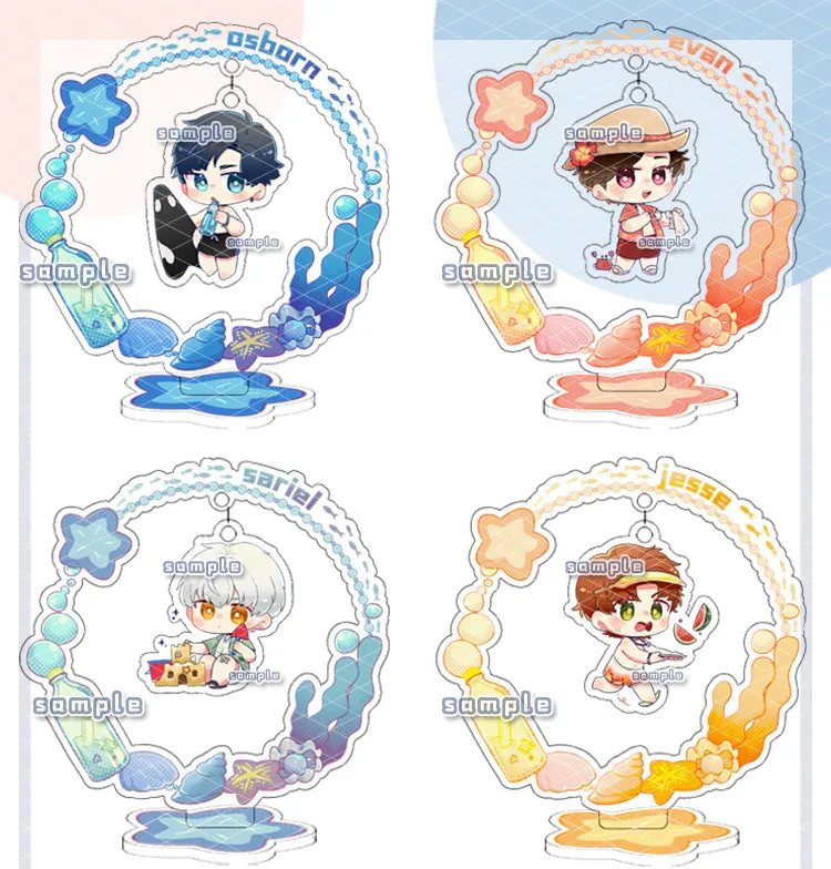 

Anime Light and Night Osborn Evan Sariel 12cm Cosplay Acrylic Figure Stand Figure Kids Collection Toy 9236