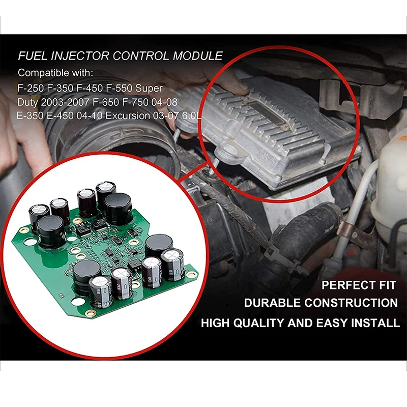 

Car Fuel Injection Control Module Board for Ford F250 F350 F450 F550 2003-2007 904-229 3C3Z12B599AARM 4C3Z12B599AARM