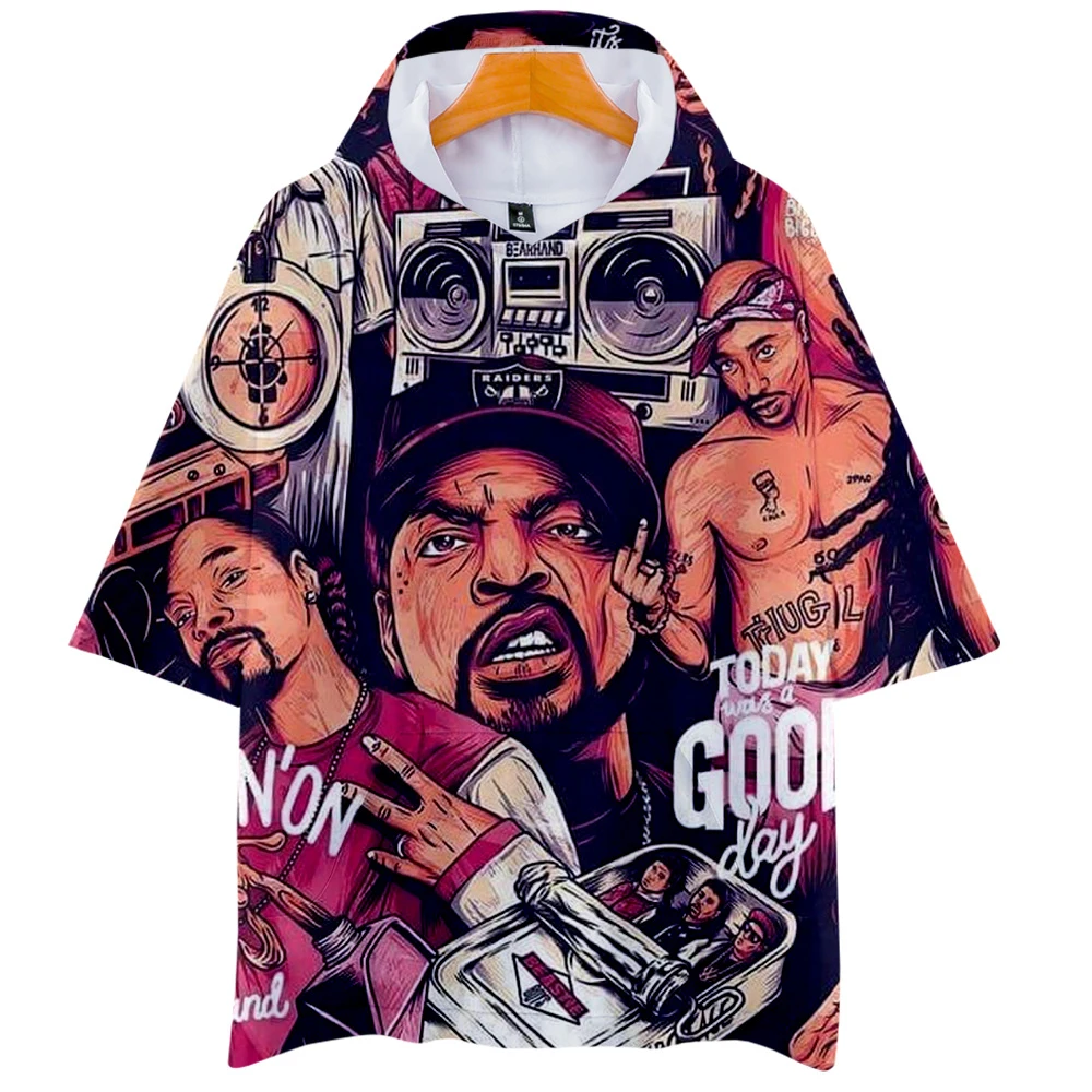 shirt men New the notorious biggie 3D printed Brand Anime Design T Shirt Print Hooded Tshirt3D digital printing Harajuku | Мужская