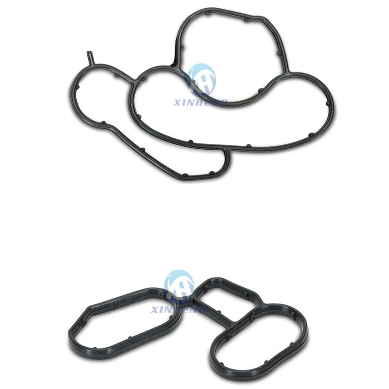 Новый масляный фильтр двигателя 2 шт. уплотнительная прокладка корпуса для BMW E81 E87