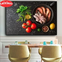 diamond painting diamond embroidery tomatoes squid shrimp full squareround drill food puzzles gifts for the restaurant decor
