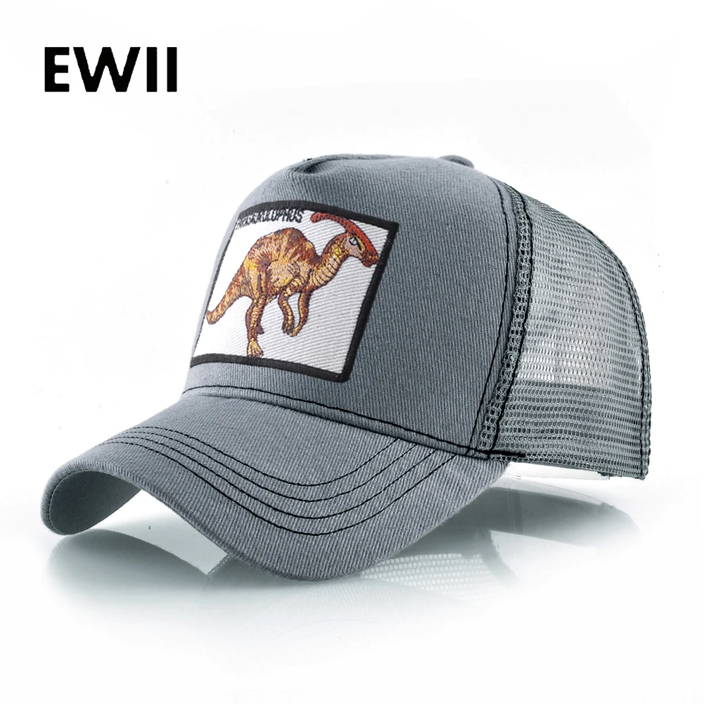 Parasaurus Бейсбол Кепки Snapback Шапки для Для мужчин летняя одежда в стиле «хип-хоп» Кепки s Для женщин Для мужчин Обувь с дышащей сеткой приспособленные вышивкой шляпа touca masculina