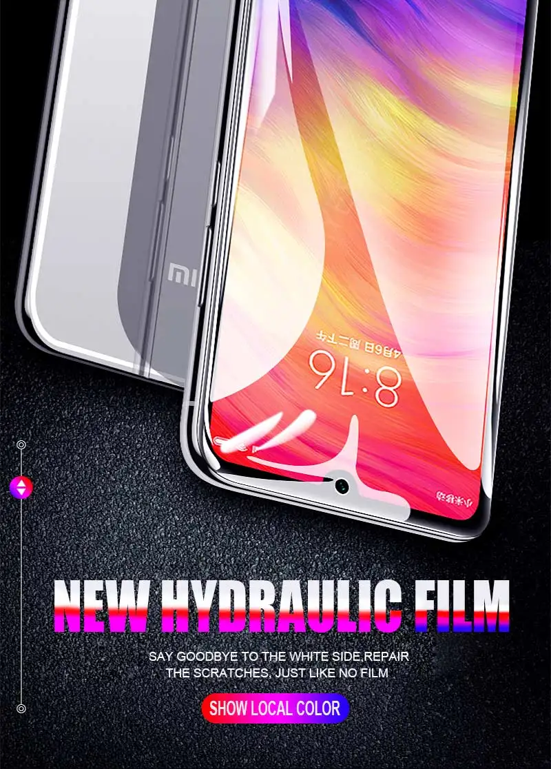 20D Защитная Гидрогелевая пленка полное покрытие для Xiaomi Redmi Note 8 5 7 Pro 4x Защита экрана для Xiaomi Redmi 7 7a пленка не стекло