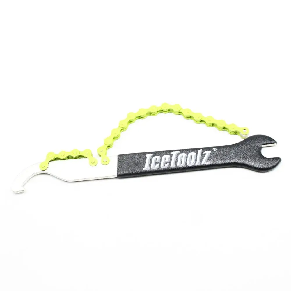 Icetoolz кнут велосипед свободное колесо вращающийся ключ для ремонта велосипеда