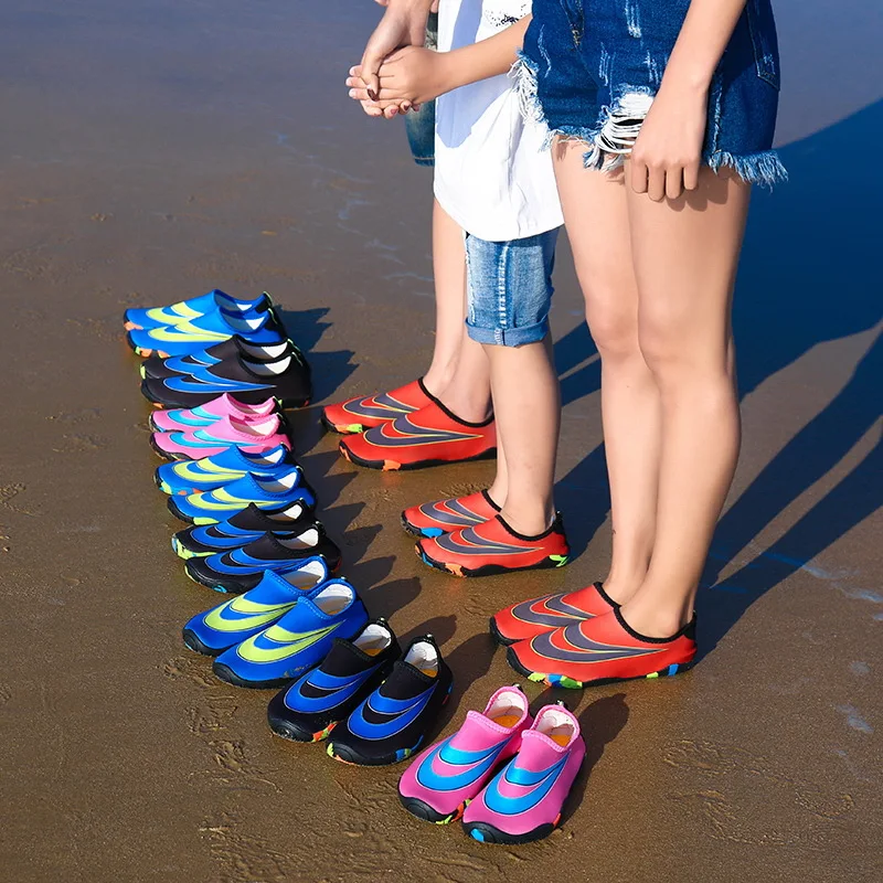 Мужская женская мужская детская водонепроницаемая обувь быстросохнущая Пляжная