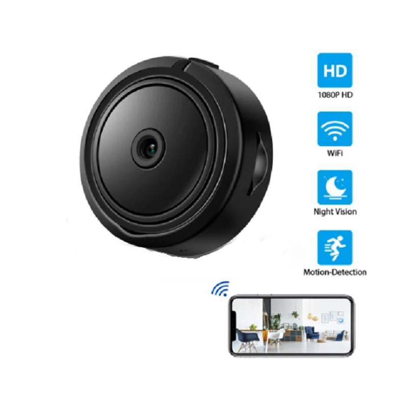 Мини камера видеонаблюдения A11 Wi Fi 1080P ИК ночное видение|Компактные видеокамеры| |