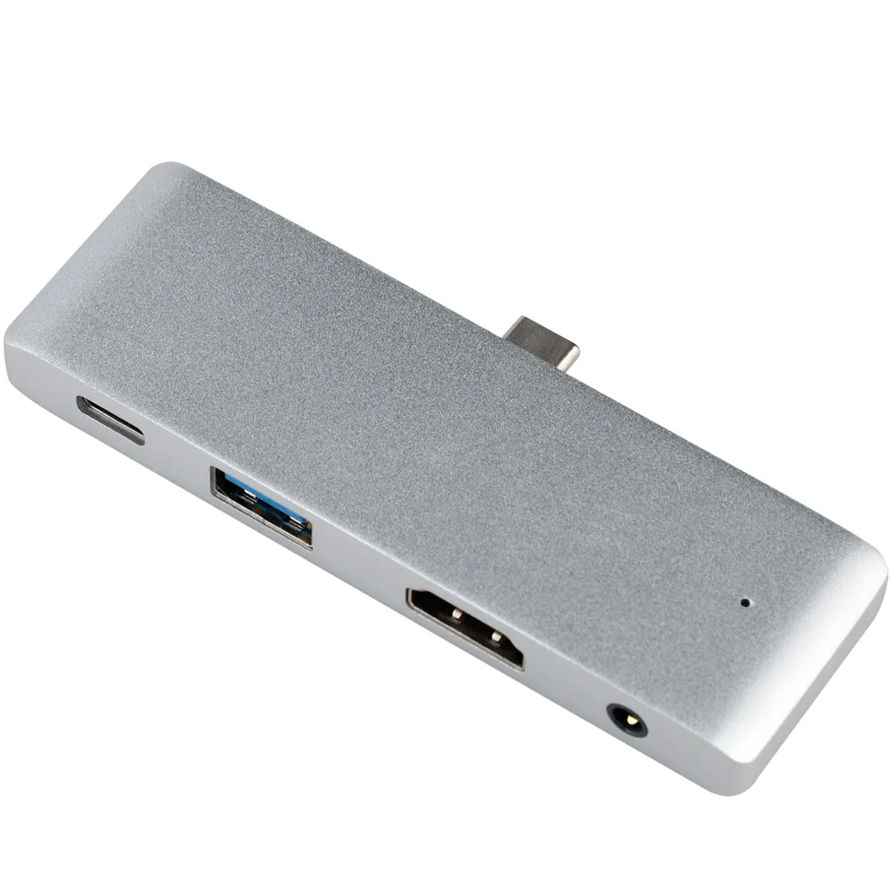 4 в 1 type-c HDMI 4K концентратор-картридер адаптер для iPad Pro type-C устройства