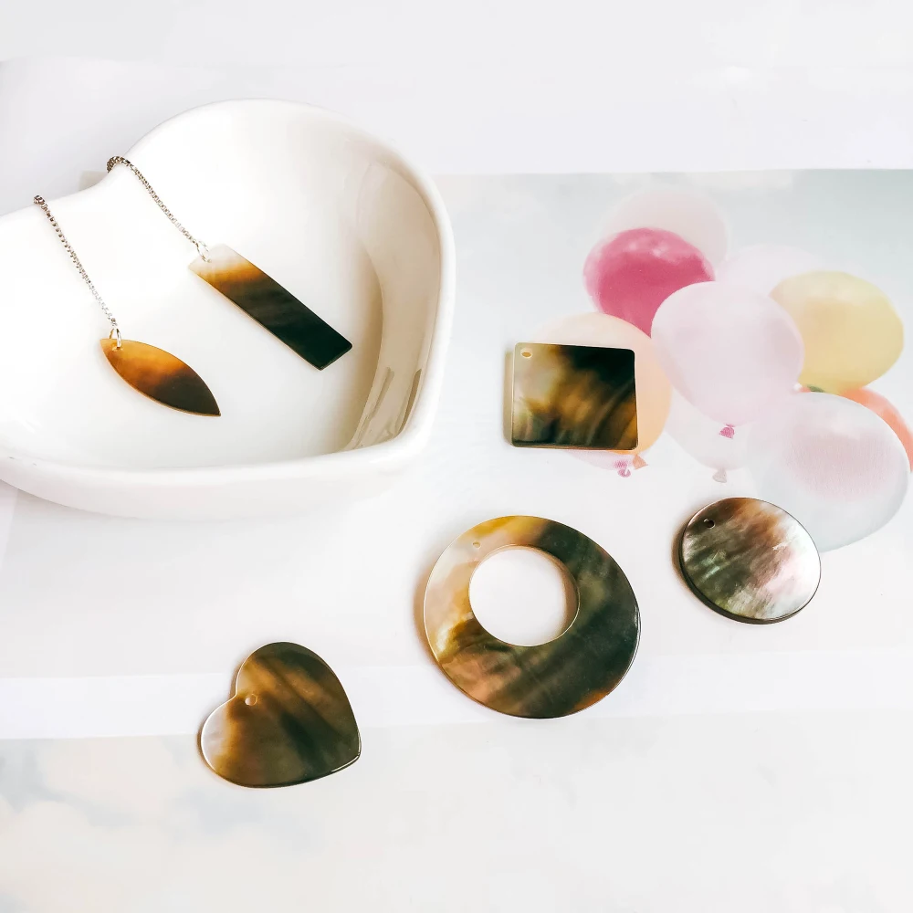 Цепочка с подвеской из полимерного пластика 6 шт. компоненты ювелирных изделий |