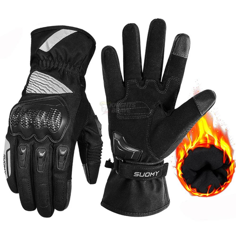 

SOUMY Cold-proof Waterproof Motorcycle Gloves winter Windproof Moto Motocross Gloves Touch Screen Motorbike Riding Guantes