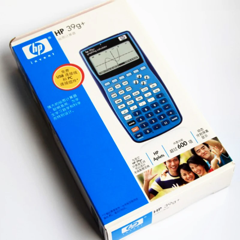 Калькулятор HP39G + графический сценический калькулятор для осмотра средней и